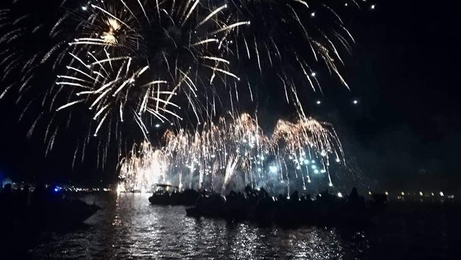 The Real Feeling Of Redentore Festival Venice Veneto Italy