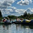 Inflatable Boat trip on the Isar River's picture