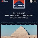 Photo de l'événement Saqqara Half Marathon #Racethroughhistory