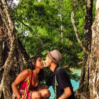 Seba Sastoque y Thiare Muñoz的照片