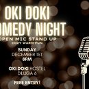 Foto do evento Oki Doki Comedy Night 