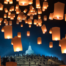 фотография Borobudur Lantern Festival & Mt. Sindoro