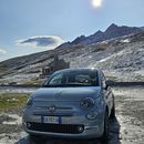 Road trip in small Italian car's picture