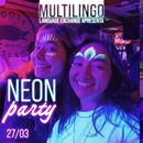 Neon party Multilingo language exchange's picture