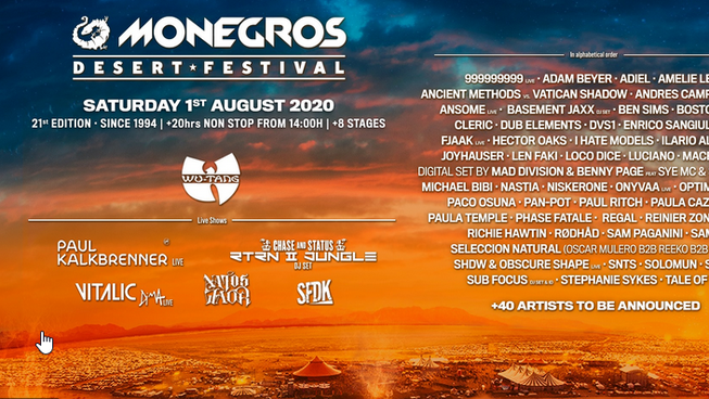 Go together and Rave at Monegros Desert Festival | Lleida, Lleida ...