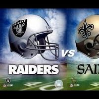 Raiders vs Saints Live的照片
