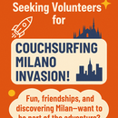Volunteers Wanted for Couchsurfing Milano Invasion's picture
