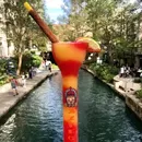 Thirsty Aztec On San Antonio's Famous River Walk 's picture