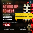 New Year Meet-Up & Stand-Up Comedy by the River's picture