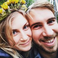 Brad from NZ and Alena from Russia's Photo