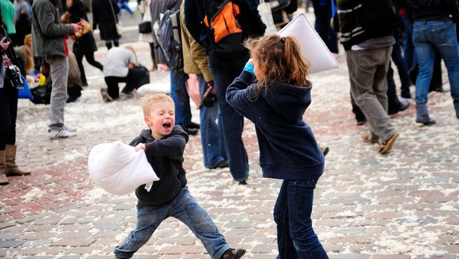 Pillow Fight World Championship Valencia Valencia Valencian