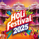 Celebrating Holi Festival 2025 at ISKCON Mayapur's picture