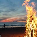 Bonfire in Dockweiler  Beach's picture