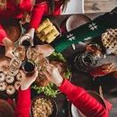 New year's eve dinner's picture