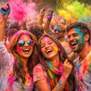 Holi Celebration In The Pink City 's picture