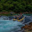 Rafting on the Neretva river的照片