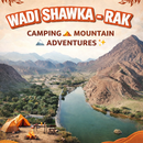 *Wadi Shawka 🏔️ - RAK .* 
 _Camping ⛺ Mountain ⛰️'s picture