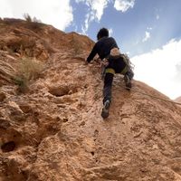 climbing todra的照片