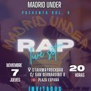 Madrid Under Vol. 9 Live Hip Hop & Rap 's picture