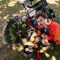 Max Dönselmann im Sande的照片