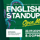 Foto do evento English StandUp Open Mic