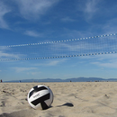 Lets play voleyball on the sunny beach  of Las Pal's picture