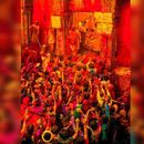 Holi celebration in mathura and vrindavan 's picture