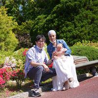 Atsushi and  Fatima's Photo