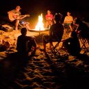 Foto do evento Camping on the beach with fire and music