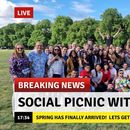 Outdoor Social Picnic with volleyball's picture