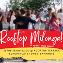 Outdoor dancing & rooftop bar panoramic city view's picture