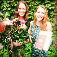 Ieva and Sabine Stolcere and Pauga's Photo