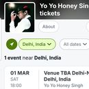 Yo Yo Honey Singh concert Gurgaon 's picture