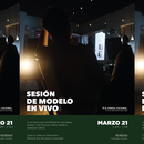 Foto de Sesión de Modelo en Vivo