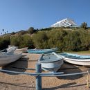 Paddling Kayak At Qurum Beach的照片