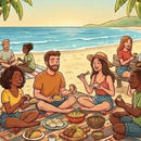 🌍🎉4th International Potluck Pincic 🎉🥨的照片