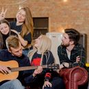 Get-together with live music and home made waffles's picture