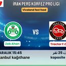 Watching the Tractor-zob ahan football match's picture