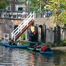 Explore Utrecht from the water by canoe! 🛶的照片