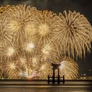 Firework Festival In Lake Biwa的照片