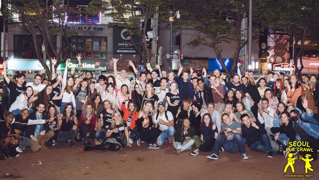 Pub Crawl In Hongdae By Seoul Pub Crawl Official Seoul Seoul