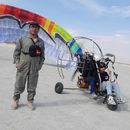 Let's Fly By Paramotor Over Maharloo Pink Lake 's picture