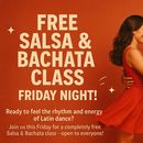 FREE SALSA & BACHATA CLASS – FRIDAY NIGHT!'s picture