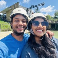 Ganu  & Aishu's Photo