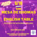 Mesa de Idiomas - English Table 's picture